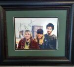 Nirvana with Kurt Cobain autographed photo