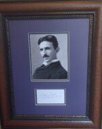 Nikola Testla autograph