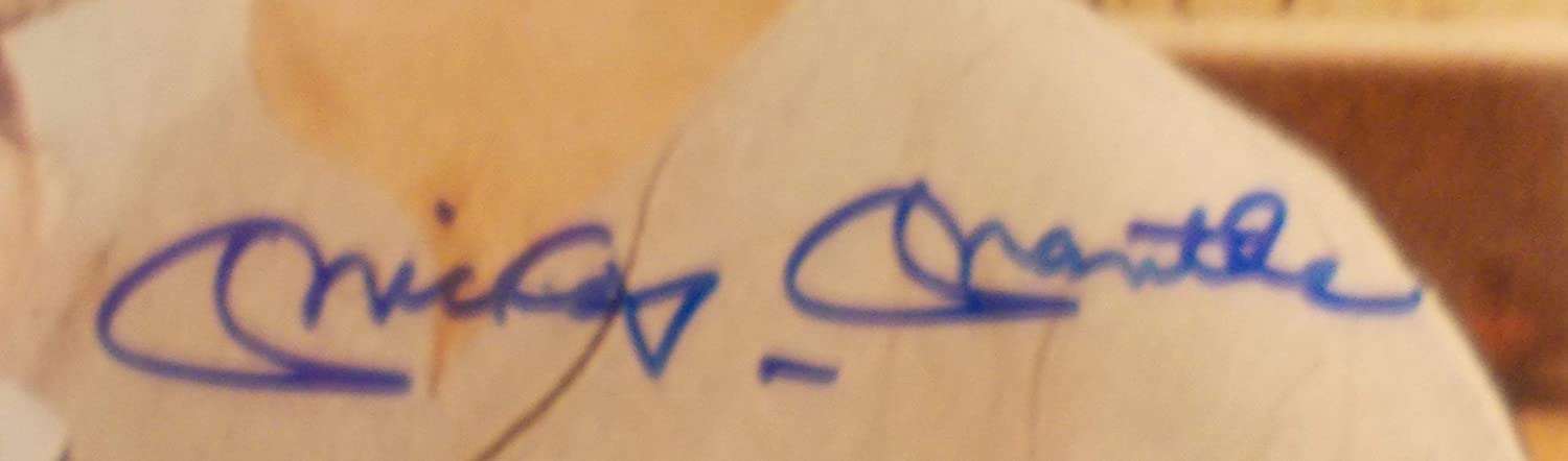 Mickey Mantle autograph photo - Image 2