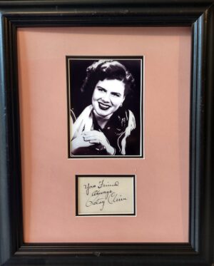 Patsy Cline autograph