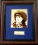 Annie Oakly autographed cut
