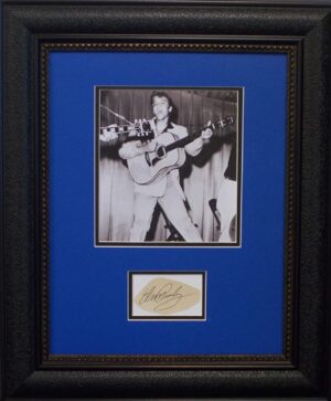 Elvis Presley autograph