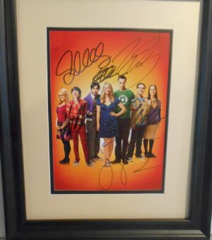 Big Bang Theory Autographed photo