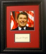 President Ronald Reagan autograph