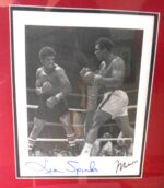 Mohammad Ali and Spinx autographed photo