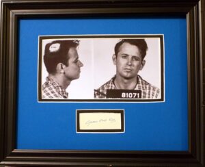 James Earl Ray autograph
