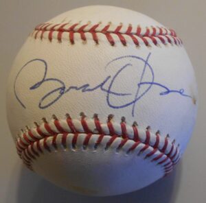 President Obama autographed Baseball