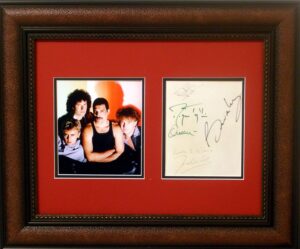 Queen Band autographs