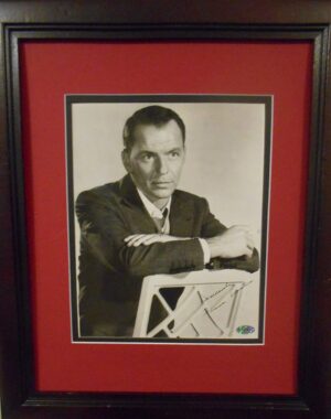 Frank Sinatra autographed photo