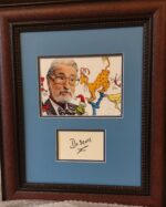 Dr. Suess autographed cut