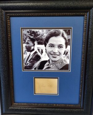 Rosa Parks autograph