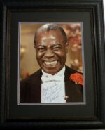 Louis 'Satchmo" Armstrong autographed photo