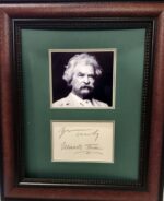 Mark Twain autograph
