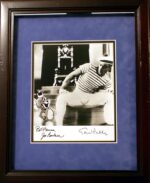 Gene Kelly, Bill Hanna, Joe Barbara autographed photo