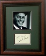 Frank Sinatra autograph