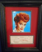 Lucille Ball Arnaz Personal Check