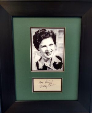 Patsy Cline autograph