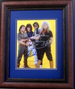 Van Halen autographed photo