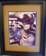 Adam 'Batman' West and Burt 'Robin' Ward autographed photo