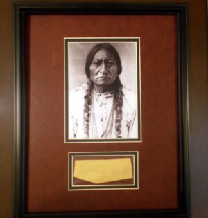 Sitting Bull autograph