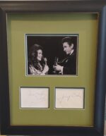 Johnny and June Carter Cash autographs