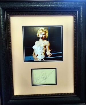 Madonna autograph