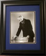 Boris Karloff autographed photo