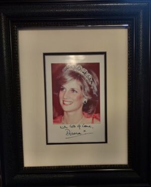 Diana autograph
