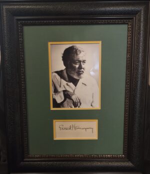 Ernest Hemingway autograph