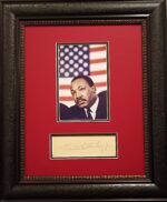Dr. Martin Luther King Jr. autograph