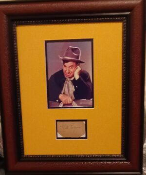 Will Rogers autograph