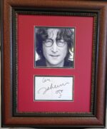 John Lennon autograph
